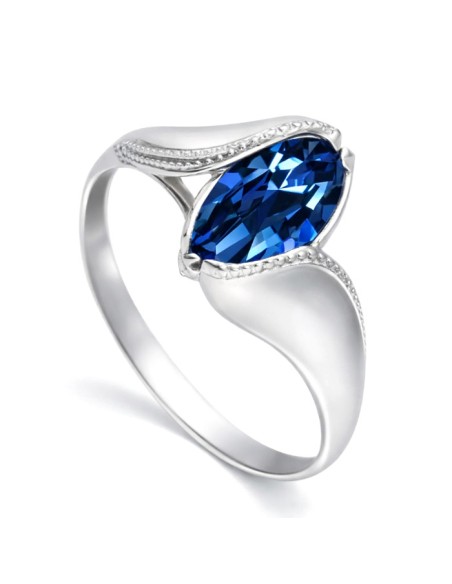 Silver ring with crystal PK 1902