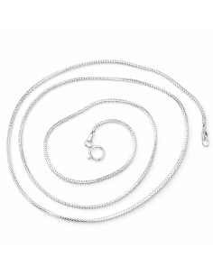 Silver chain LN 001 snake line