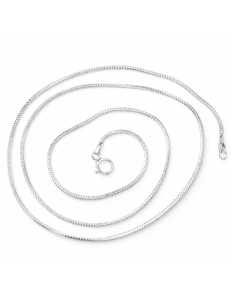 Silver chain LN 001 snake line