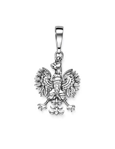Oxidized silver pendant Eagle small W1 1656