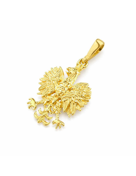 Gilded silver pendant Eagle small W1 1656