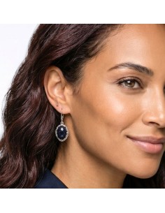 Kolczyki srebrne 925 Noc Kairu – wiszące, oksydowane, eleganckie K 2169 2