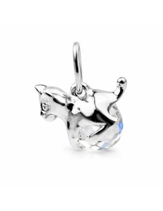 Srebrny wisiorek z kryształem Swarovskiego W 1149 AB