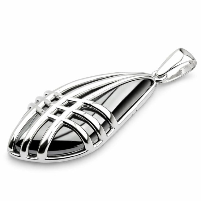 Silver pendant W 1689 Silicon