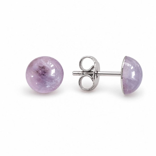 Silver Amethyst Earrings K 599 Amethyst