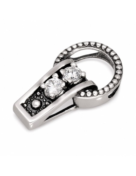 Silver pendant with zircons W 1793