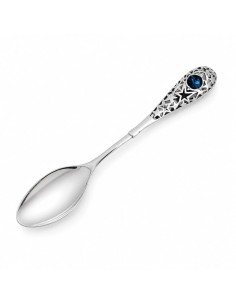 Srebrna łyżeczka Swarovski® 925 na chrzciny – prezent dla dziecka