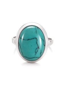 Silver ring with turquoise PK 585 Turquoise 2