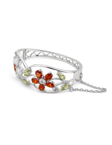 copy of Silver bracelet with zircons L 1621