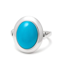 Silver ring with rose quartz from Polcarat Design!
