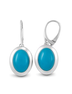 copy of Silver Cat Eye Earrings K 585 Cat Eye