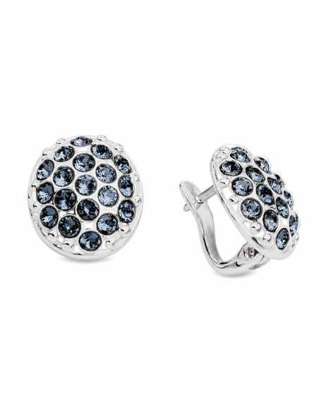 Silver earrings with Swarovski crystals K3 1795