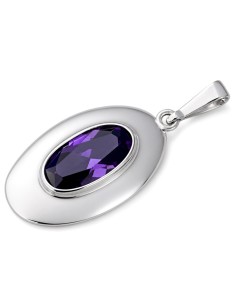 Silver pendant with cubic zirconia W 1792