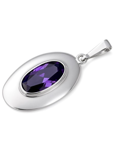 Silver pendant with cubic zirconia W 1792