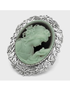 Silver Brooch B 1657 Cameo