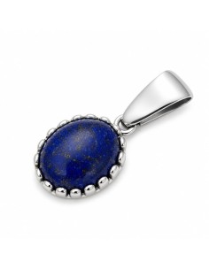 Silver pendant with lapis lazuli. A beautiful stone for your collection!