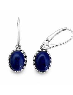Silver Lapis Lazuli K 2131 Polcarat Design Earrings