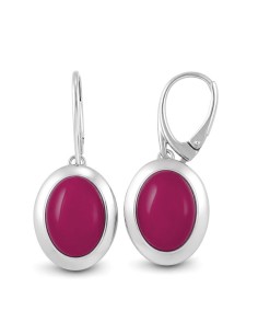 copy of Silver Cat Eye Earrings K 585 Cat Eye