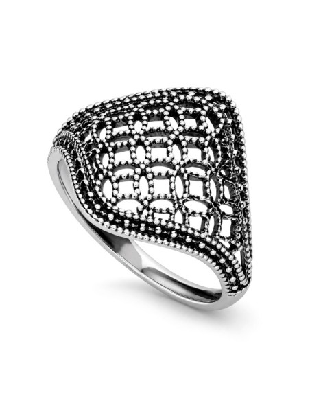 Silver oxidized ring PK 1912