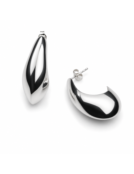 Silver earrings K 61