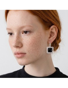 Swarovski K 987 Silver Crystal Earrings 2
