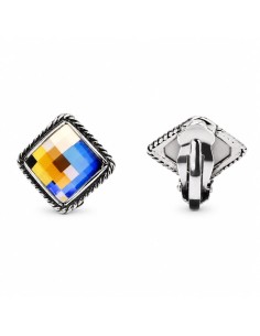 srebrne klipsy swarovski crystal kl 1587