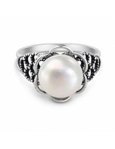 Silver ring with pearl PK 1842 2