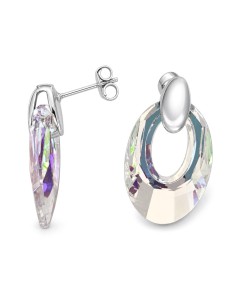 Kolczyki srebrne Swarovski K1 1533