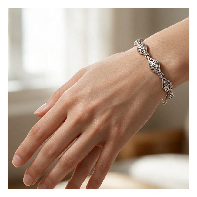 Silver bracelet L 406