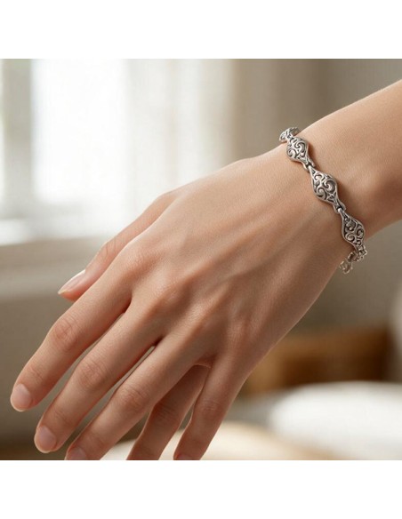 Silver bracelet L 406