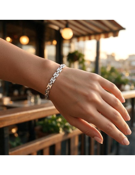 Silver bracelet L 409