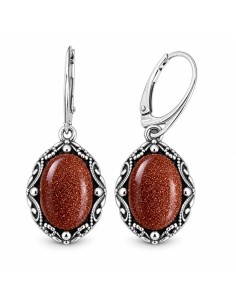 Silver Amber Earrings K 1661 Polcarat Design