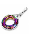 Silver pendant decorated with crystal W 2113 Polcarat Design