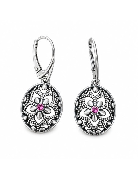 Swarovski K 2021 Silver Crystal Earrings