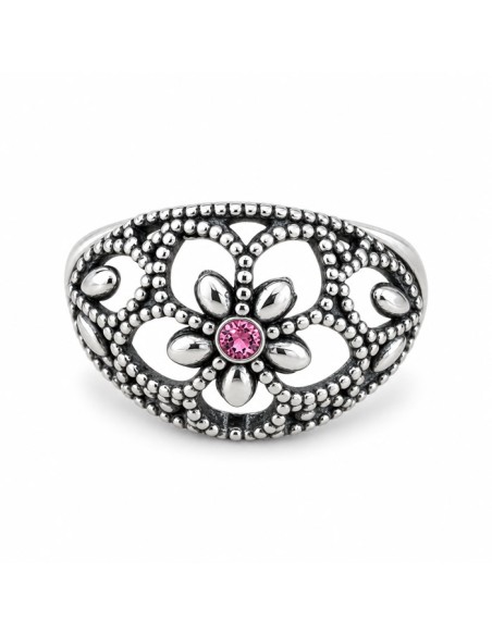 Silver ring with Swarovski crystals PK 2021