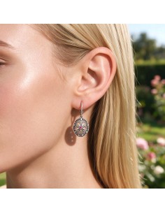 Swarovski K 2021 Silver Crystal Earrings 2