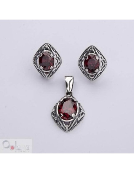 Pendant silver zirconia W 1579 Pendant silver zirconia W 1579