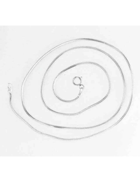 Silver chain LN 001 Snake chain 45