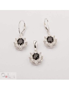 Set of silver zircons KPL 1627 2