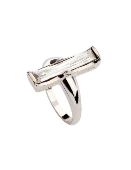 Silver ring zircons PK 779