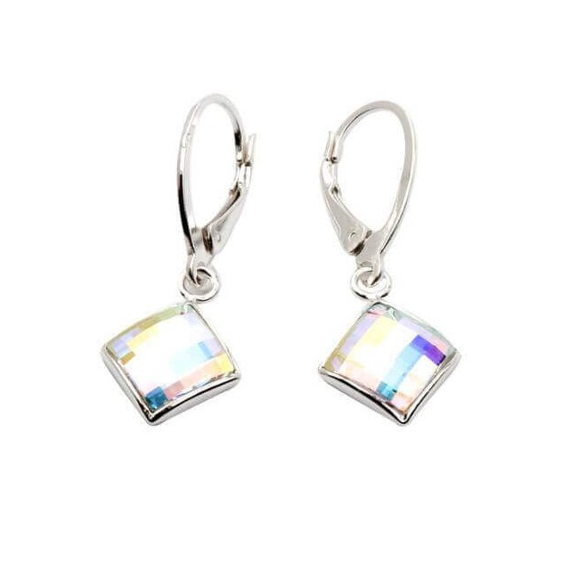 Silver set with Swarovski crystals KPL 1583