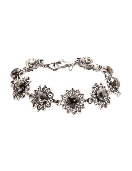 Bracelet silver Swarovski L 1611 Silver night