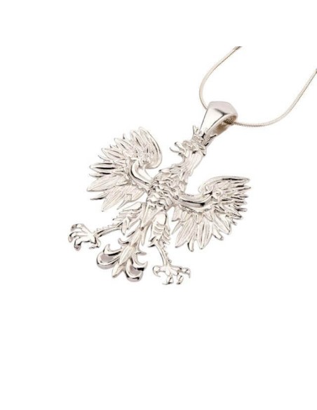 Silver Eagle Pendant W 1656