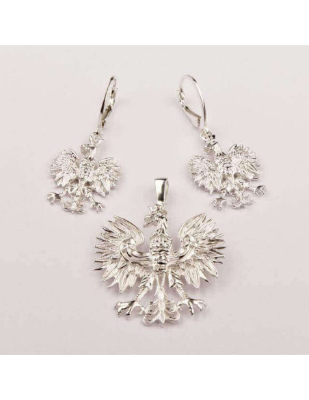 Silver Eagle Pendant W2 1656