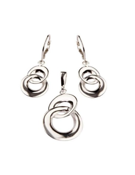 Silver jewelry set KPL 1658