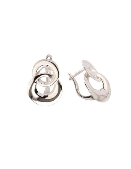 Silver earrings K3 1658