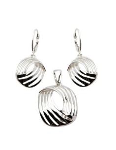K 1676 silver earrings 2