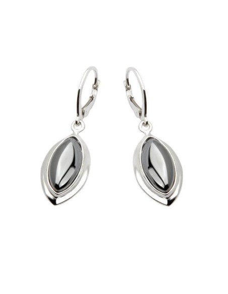 Srebrny komplet zdobiony krzemami KPL 600 Krzem|Polcaratdesign.pl Biżuteria