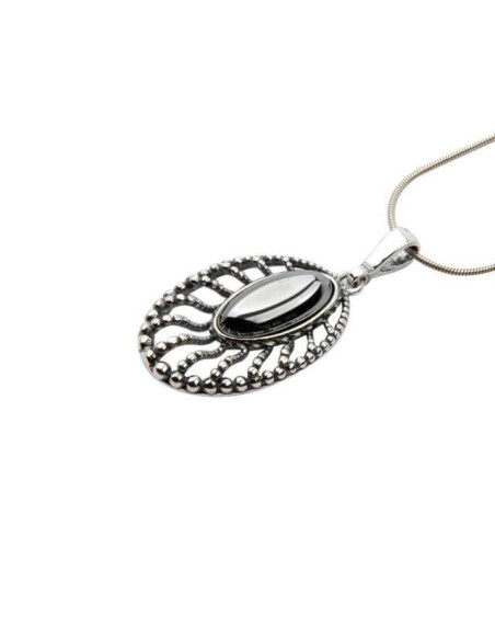 Silver pendant W 1690 Silicon