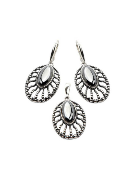 Silver pendant W 1690 Silicon